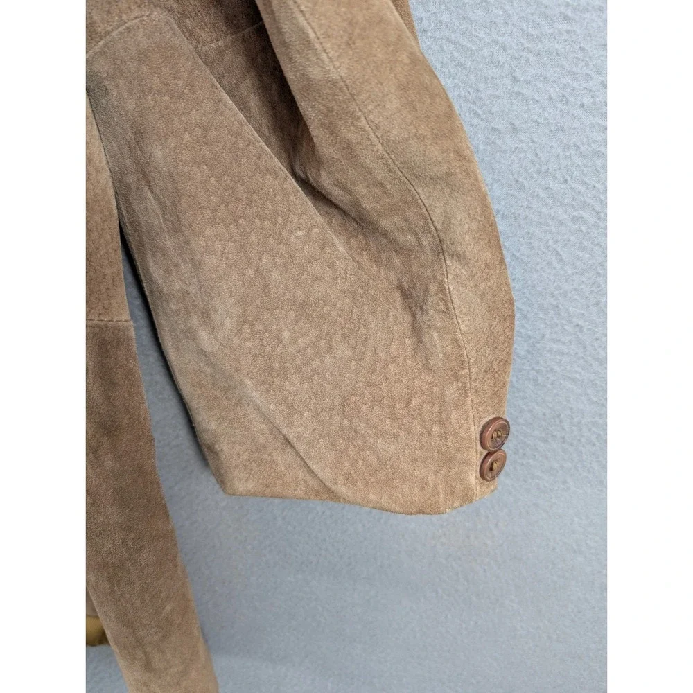 J. Ferrar‎ Men's Suede Leather Sport Coat Blazer Jacket Size XL Brown Western